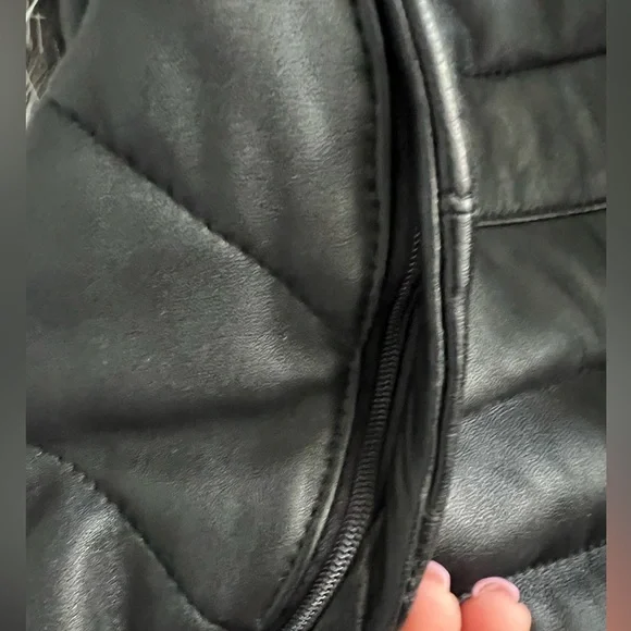 Leather jacket